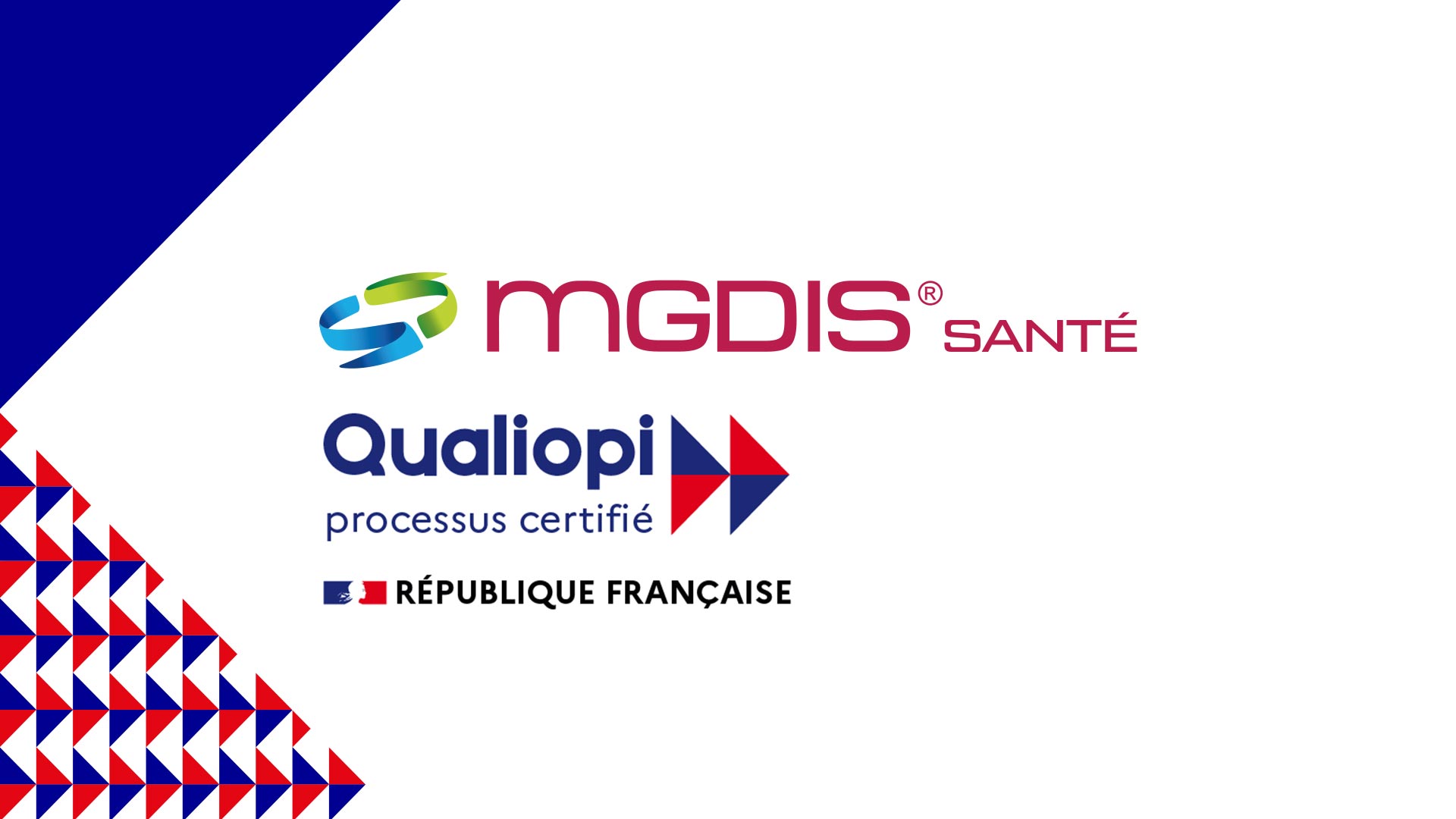 MGDIS sante certification Qualiopi