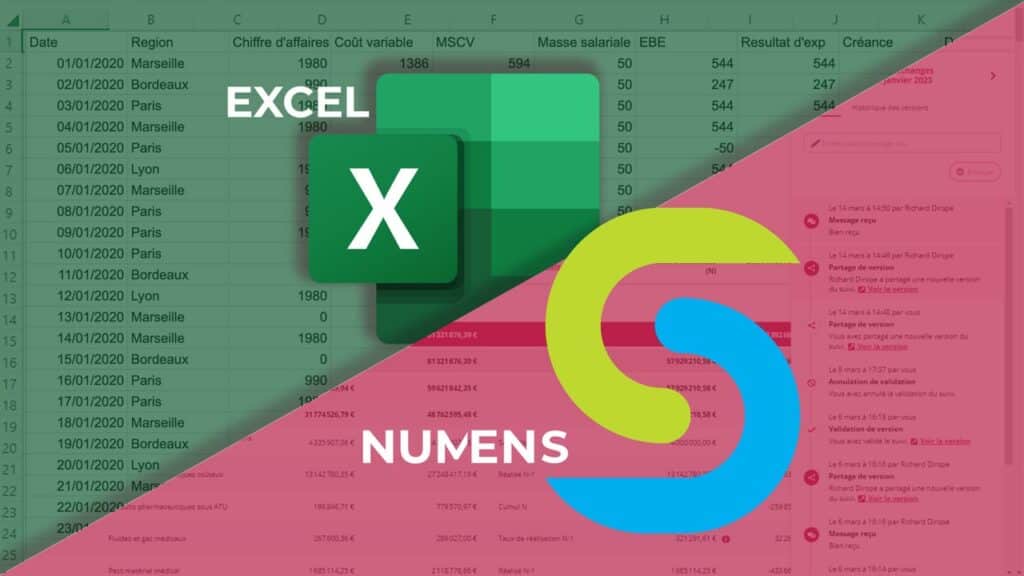 Excel VS Numens 2023