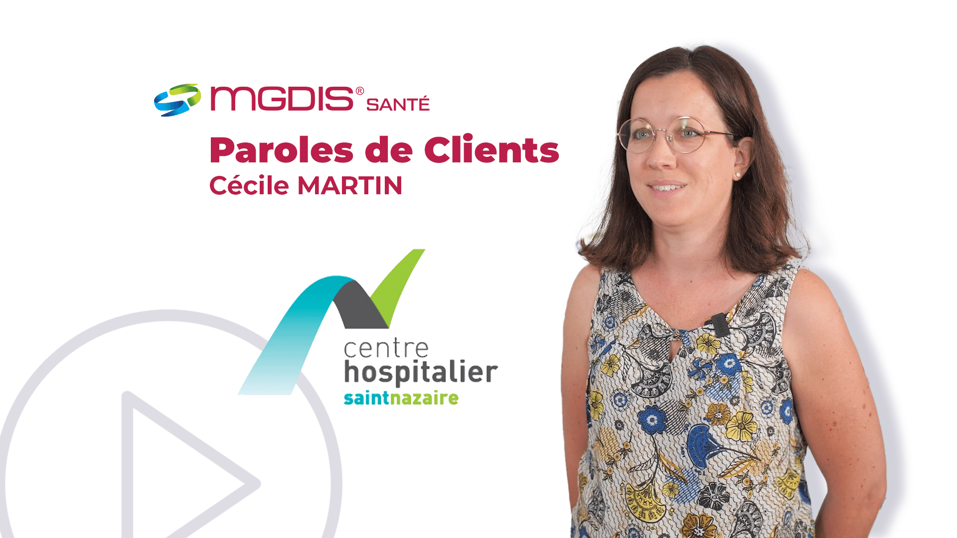 Temoignage sante CH Saint Nazaire Cecile MARTIN MGDIS 2023