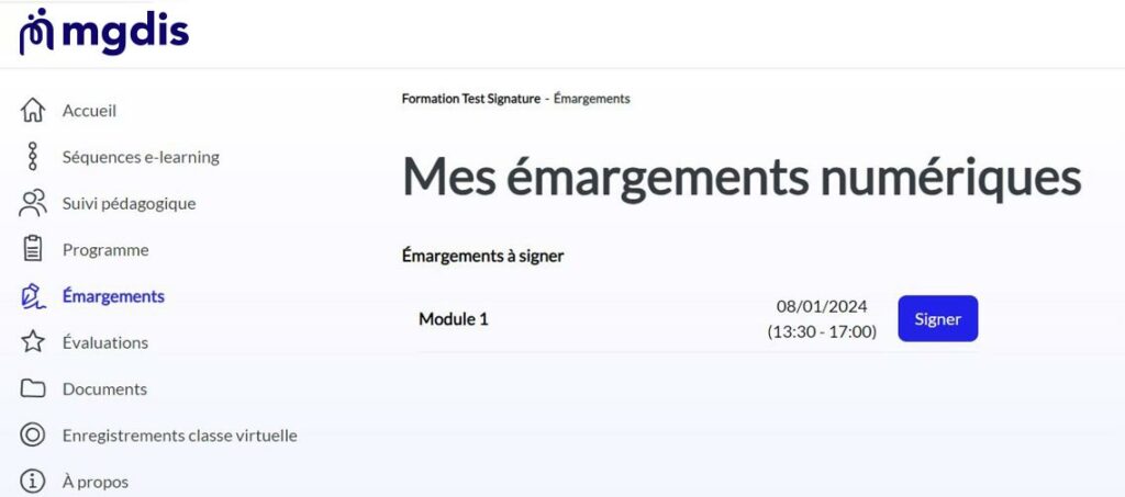 formation aiden MGDIS evaluation fin formation 4